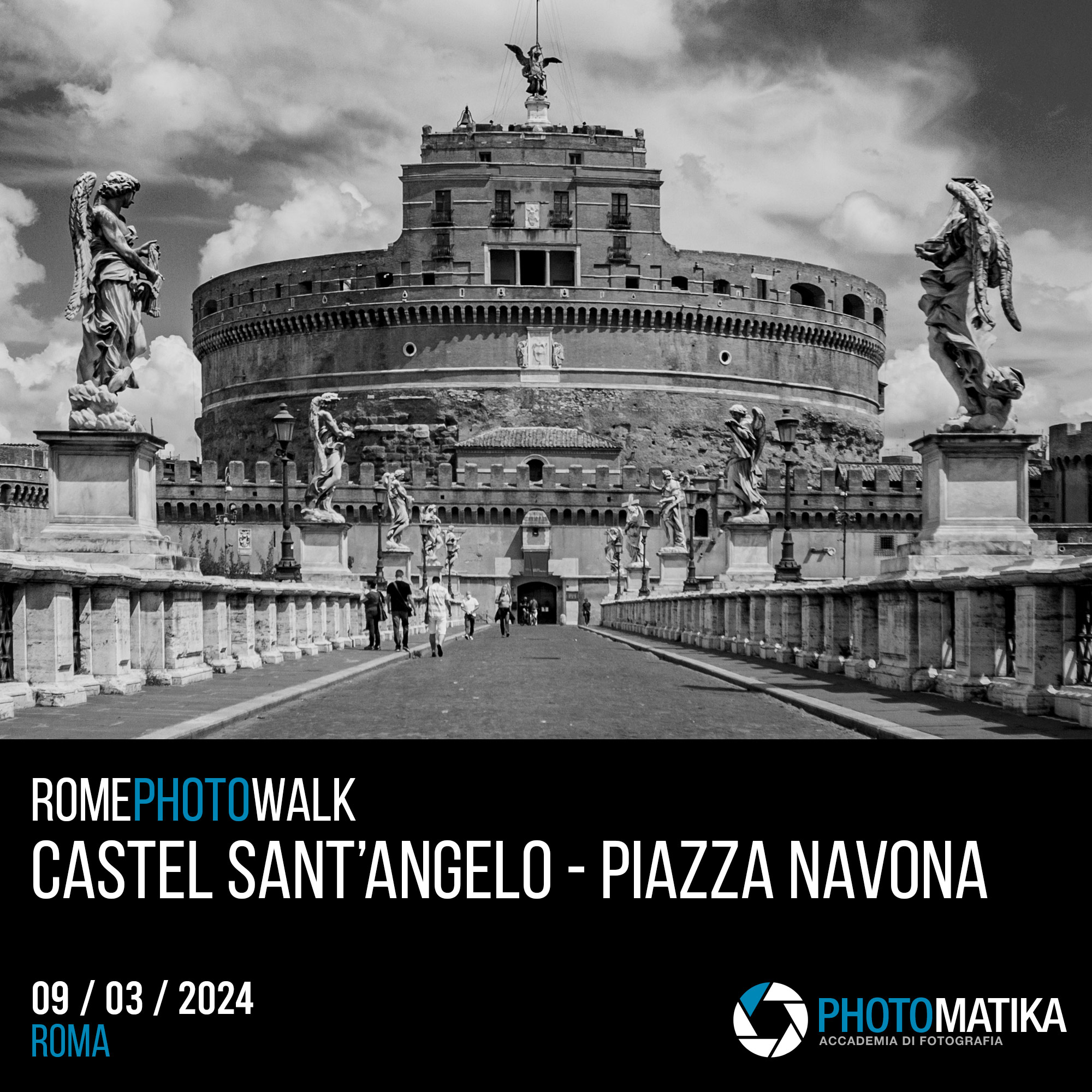 Rome Photo Walk Castel Sant'Angelo